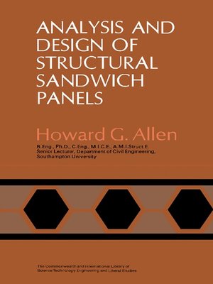 cover image of Analysis and Design of Structural Sandwich Panels